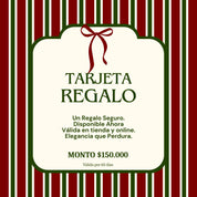 TARJETA DE REGALO - GIFT CARD