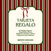 TARJETA DE REGALO - GIFT CARD