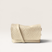 BIANCA LUXX LUNARES · Cartera de cuero natural