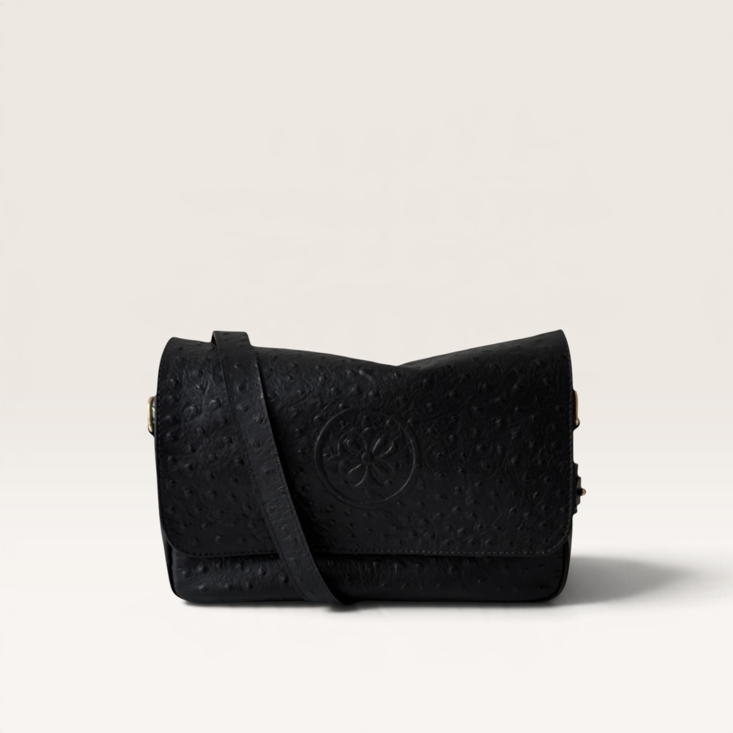 BIANCA LUXX LUNARES · Cartera de cuero natural