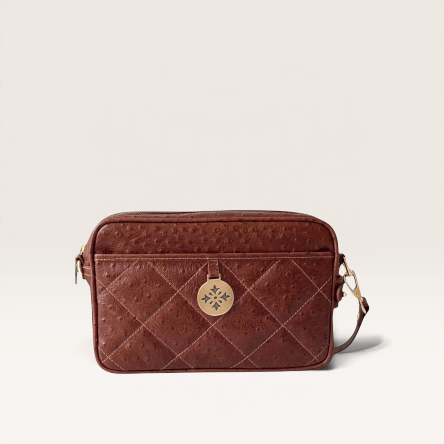 CLOEE LARGE LUXX LUNARES · Cartera de cuero natural