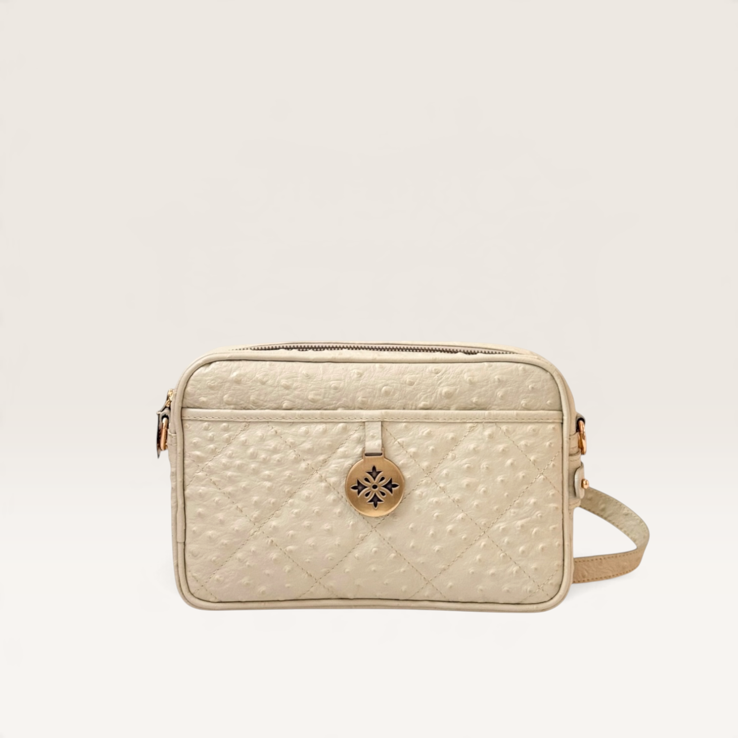 CLOEE LARGE LUXX LUNARES · Cartera de cuero natural