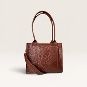EDHA PETIT LUXX LUNARES · Cartera de cuero natural