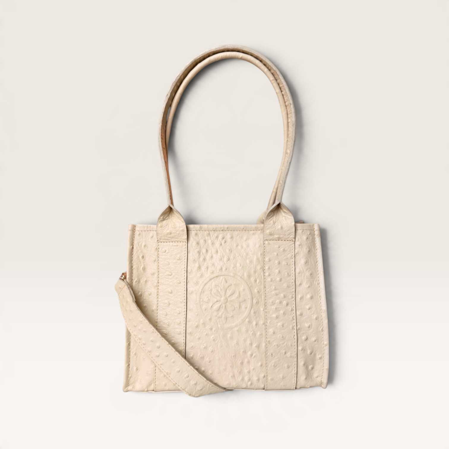 EDHA PETIT LUXX LUNARES · Cartera de cuero natural