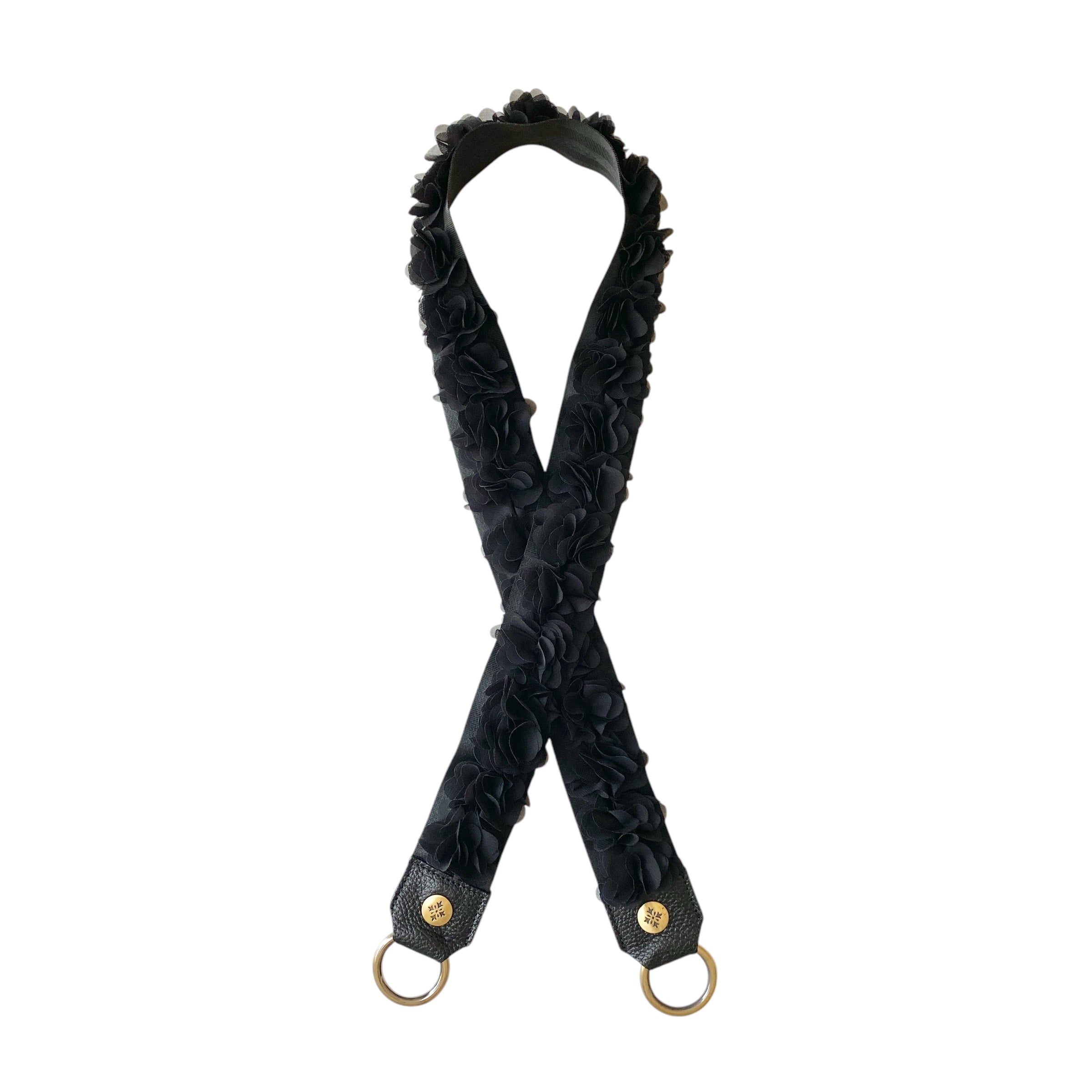 Strap Flores Negras