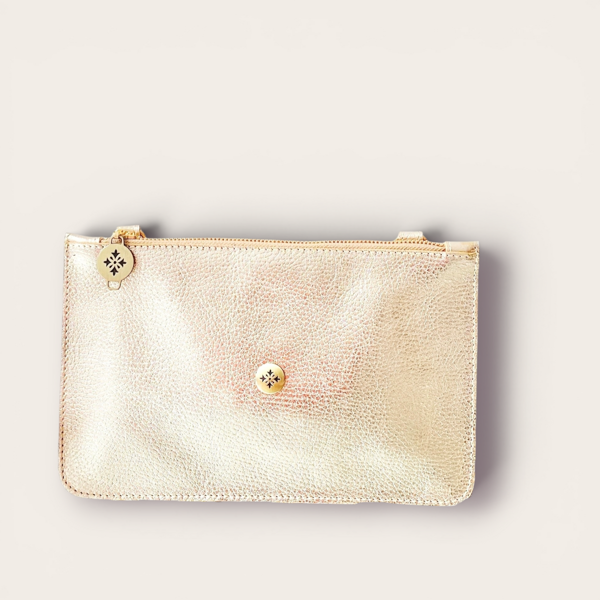 POCKET CLUTCH - Dorada