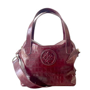 ALBA BOLSO CROCO CHERRY