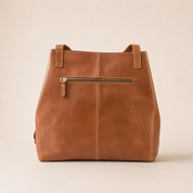 MAXX PRO — Cartera de Cuero Natural para Notebook 15"