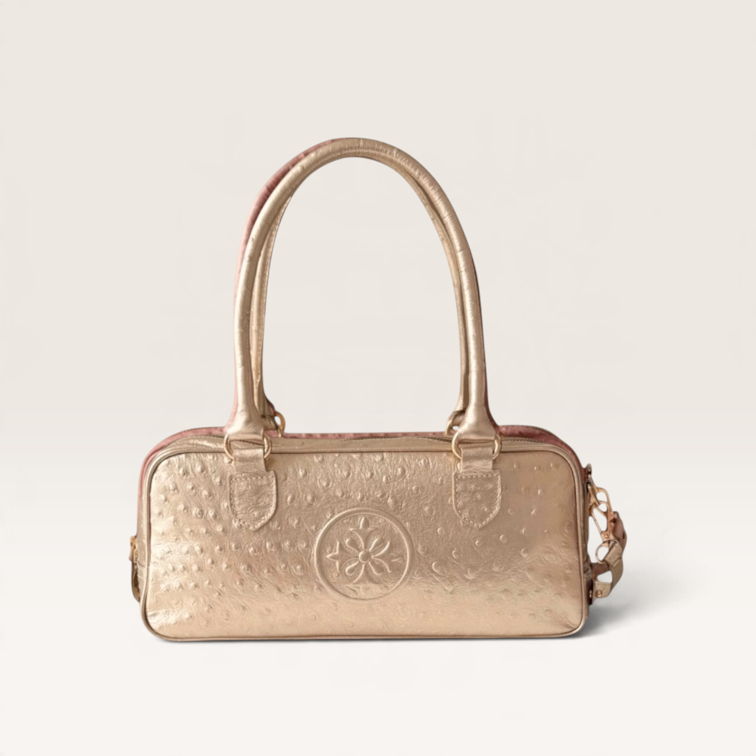 LEONOR LUXX LUNARES · Cartera de cuero natural