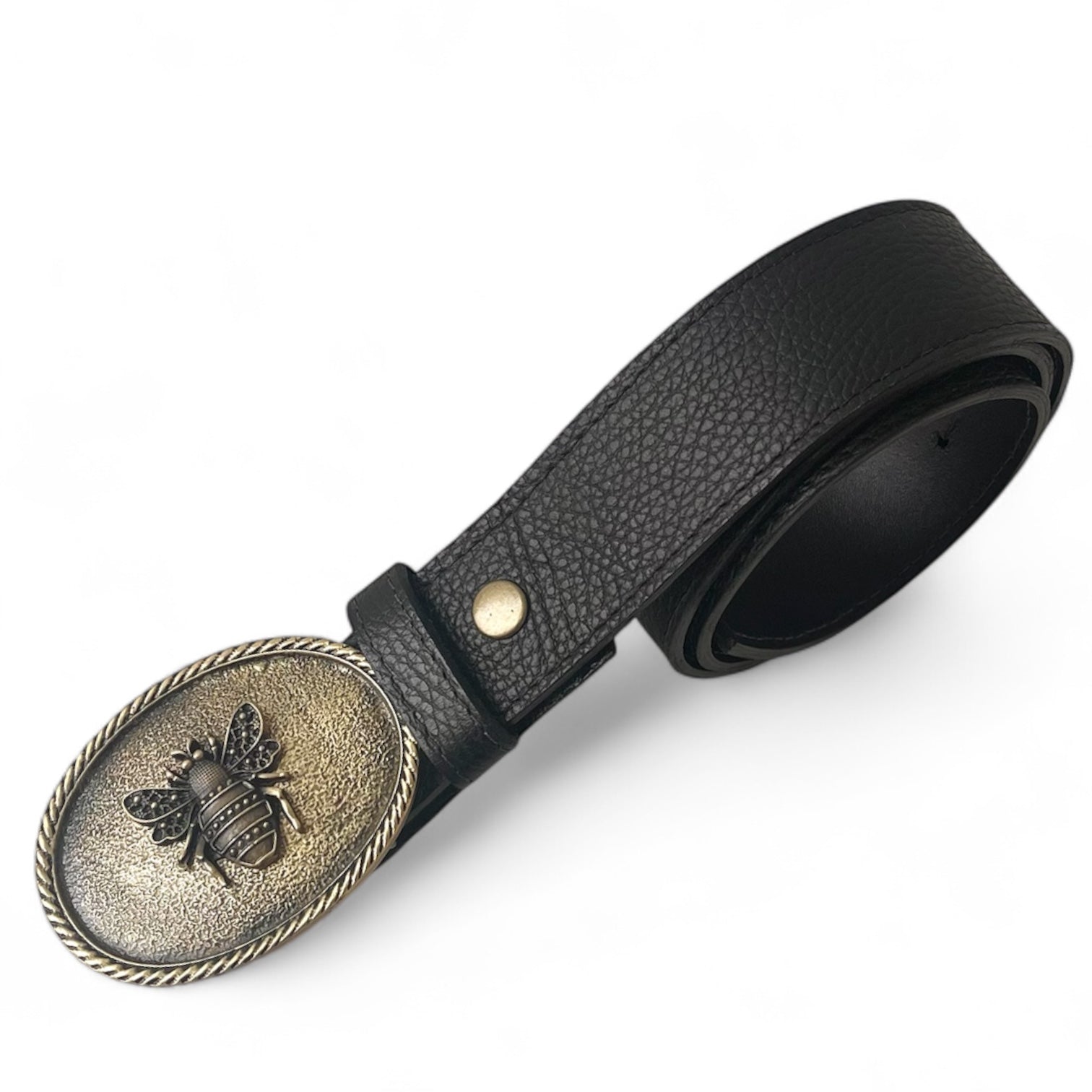 MIX CINTURON NEGRO M CON HEBILLA