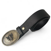 MIX CINTURON NEGRO M CON HEBILLA