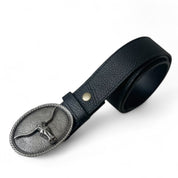 MIX CINTURON NEGRO M CON HEBILLA