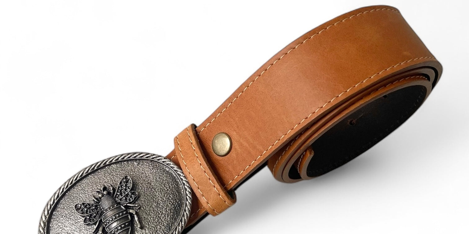 CINTURON TOFFEE M- HEBILLAS