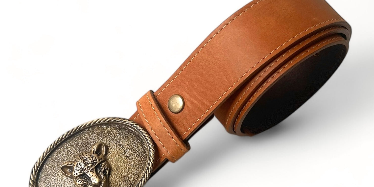 CINTURON TOFFEE M- HEBILLAS