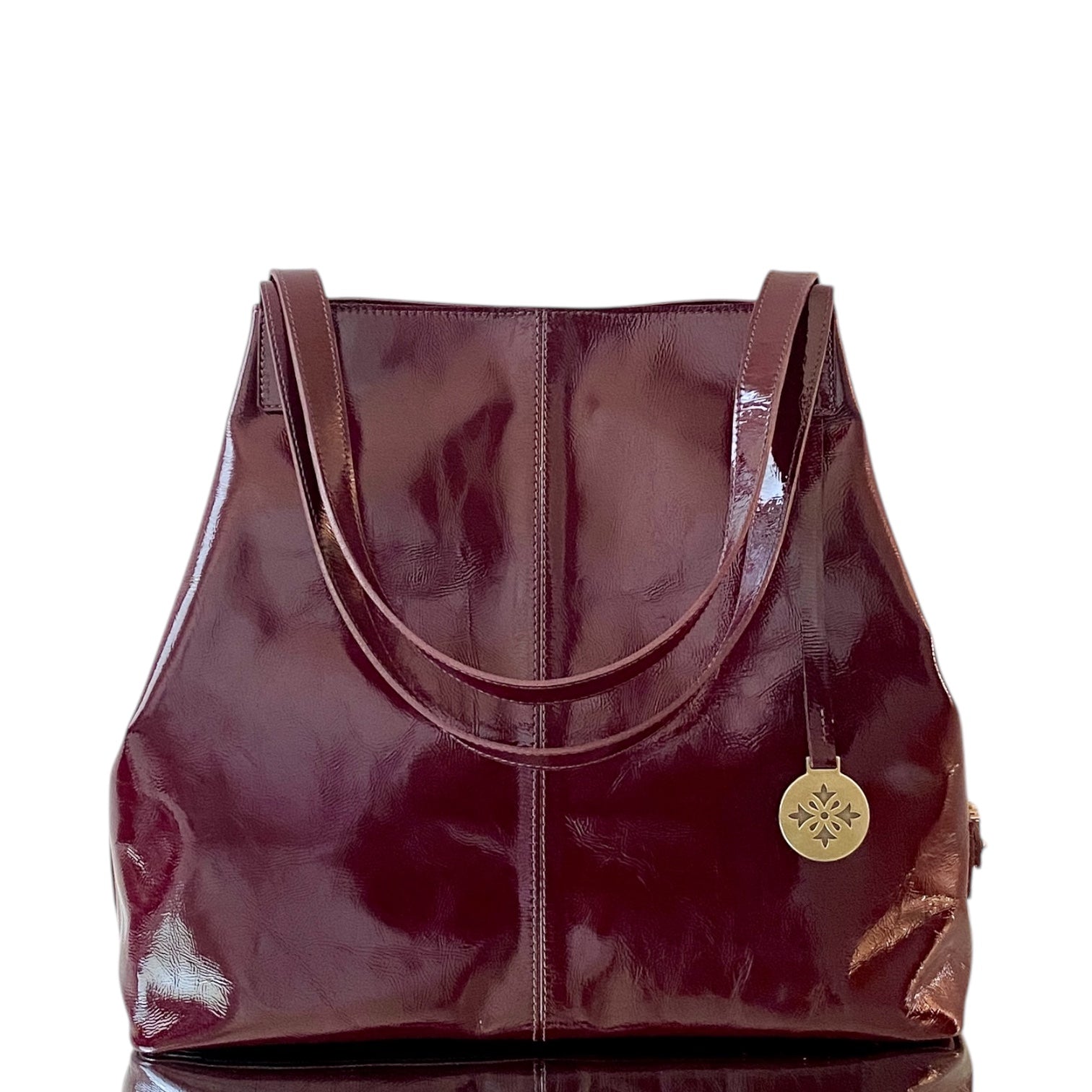 Maxx Cartera GOLD Charol Cherry
