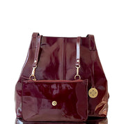 Maxx Cartera GOLD Charol Cherry