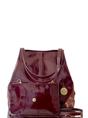 Maxx Cartera GOLD Charol Cherry