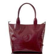 LETIZIA CARTERA CROCO CHERRY