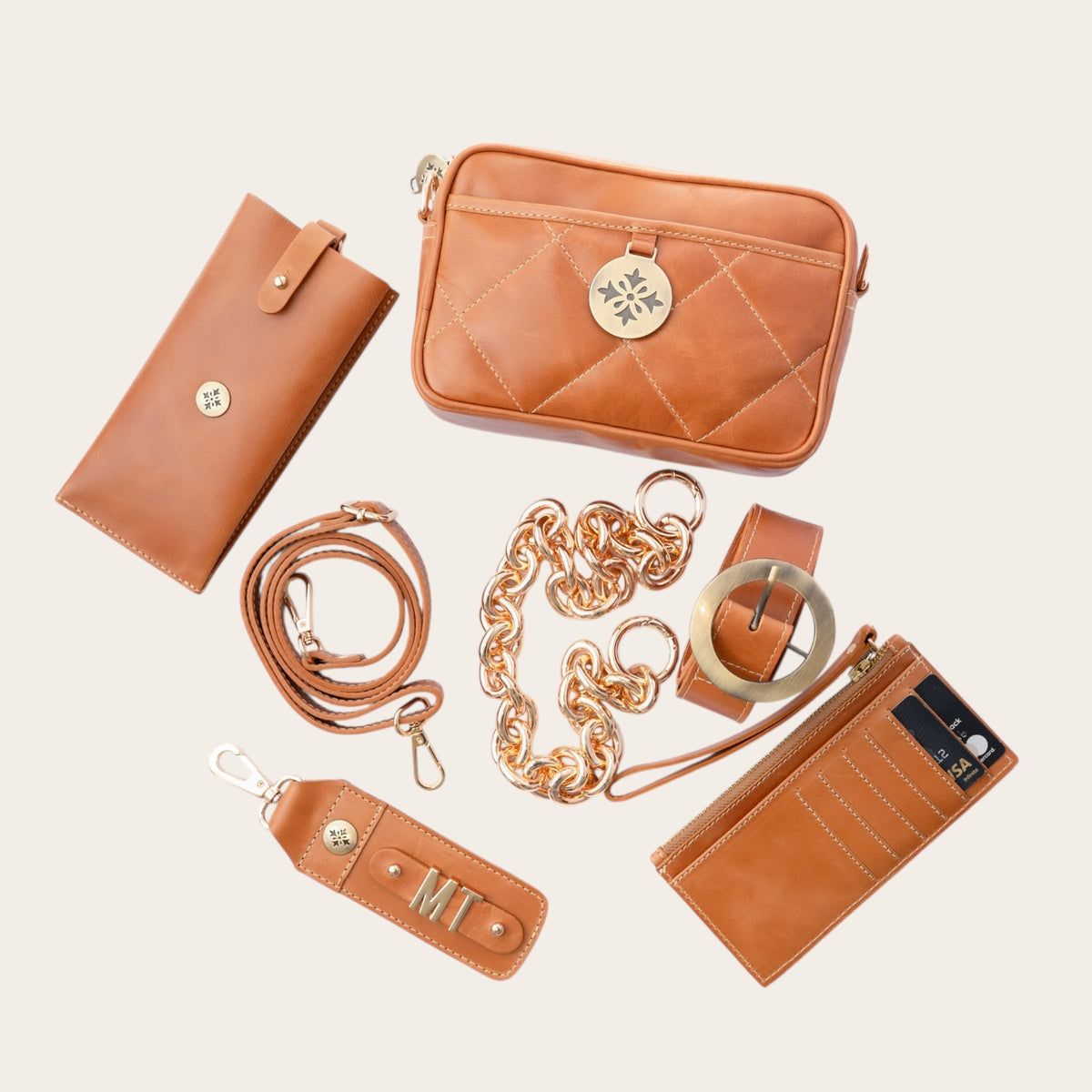 COFRE CLOEE BAG - TOFFEE