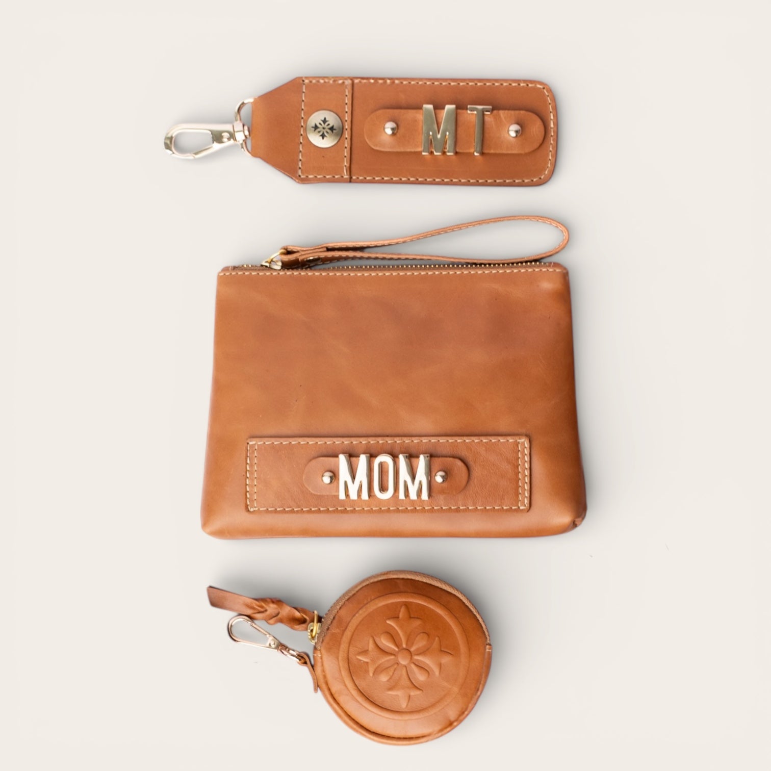 COFRE PLATA ACCESORIOS DE CUERO