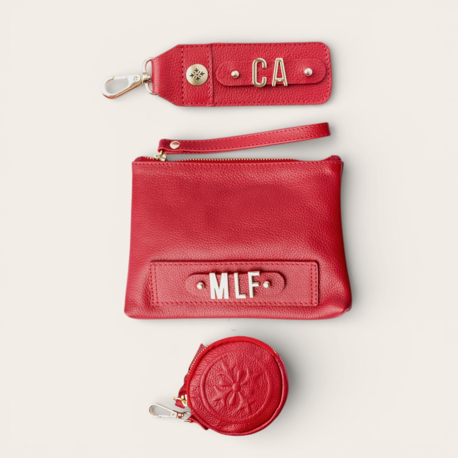 COFRE PLATA ACCESORIOS DE CUERO