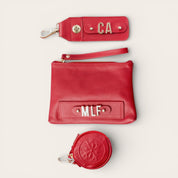 COFRE PLATA ACCESORIOS DE CUERO