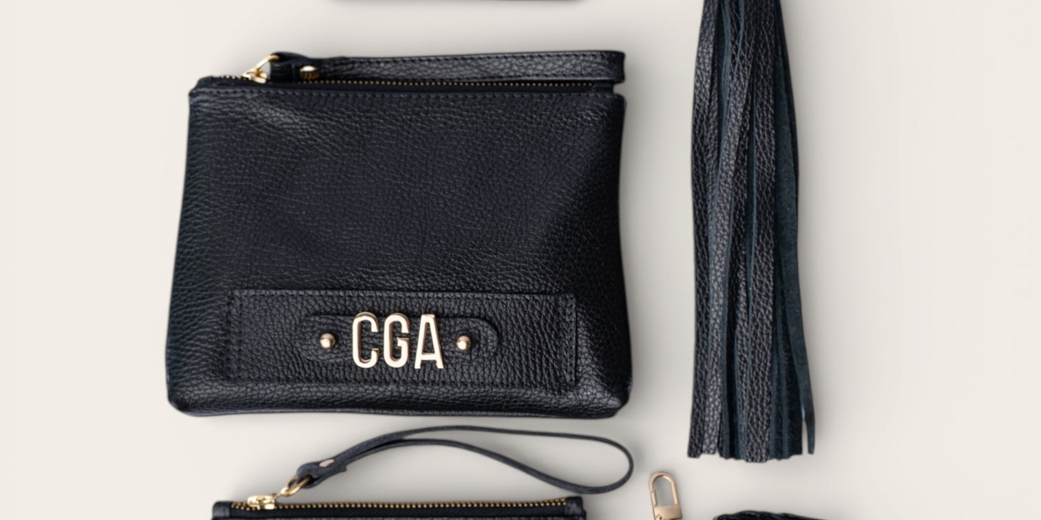 COFRE ORO ACCESORIOS DE CUERO