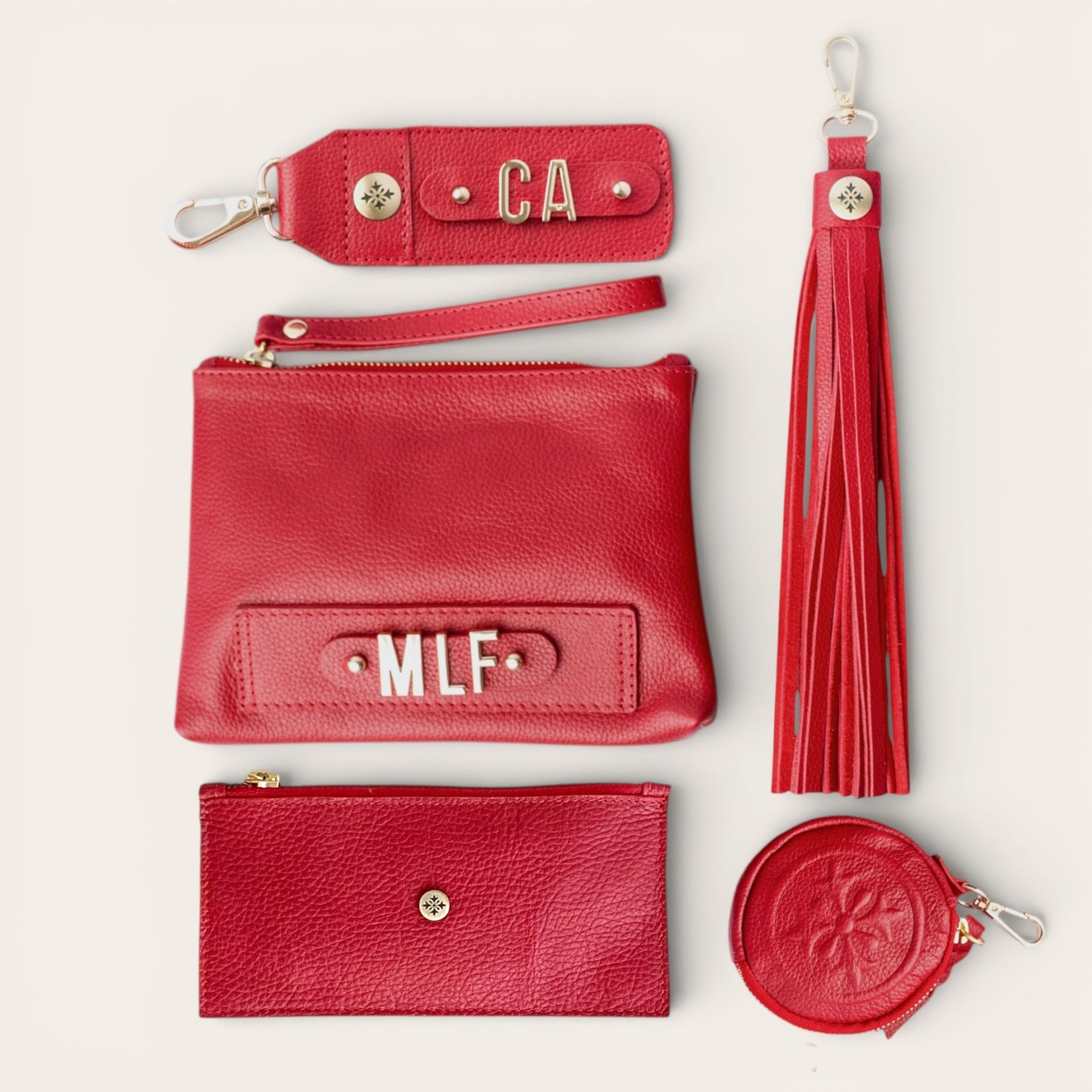 COFRE ORO ACCESORIOS DE CUERO