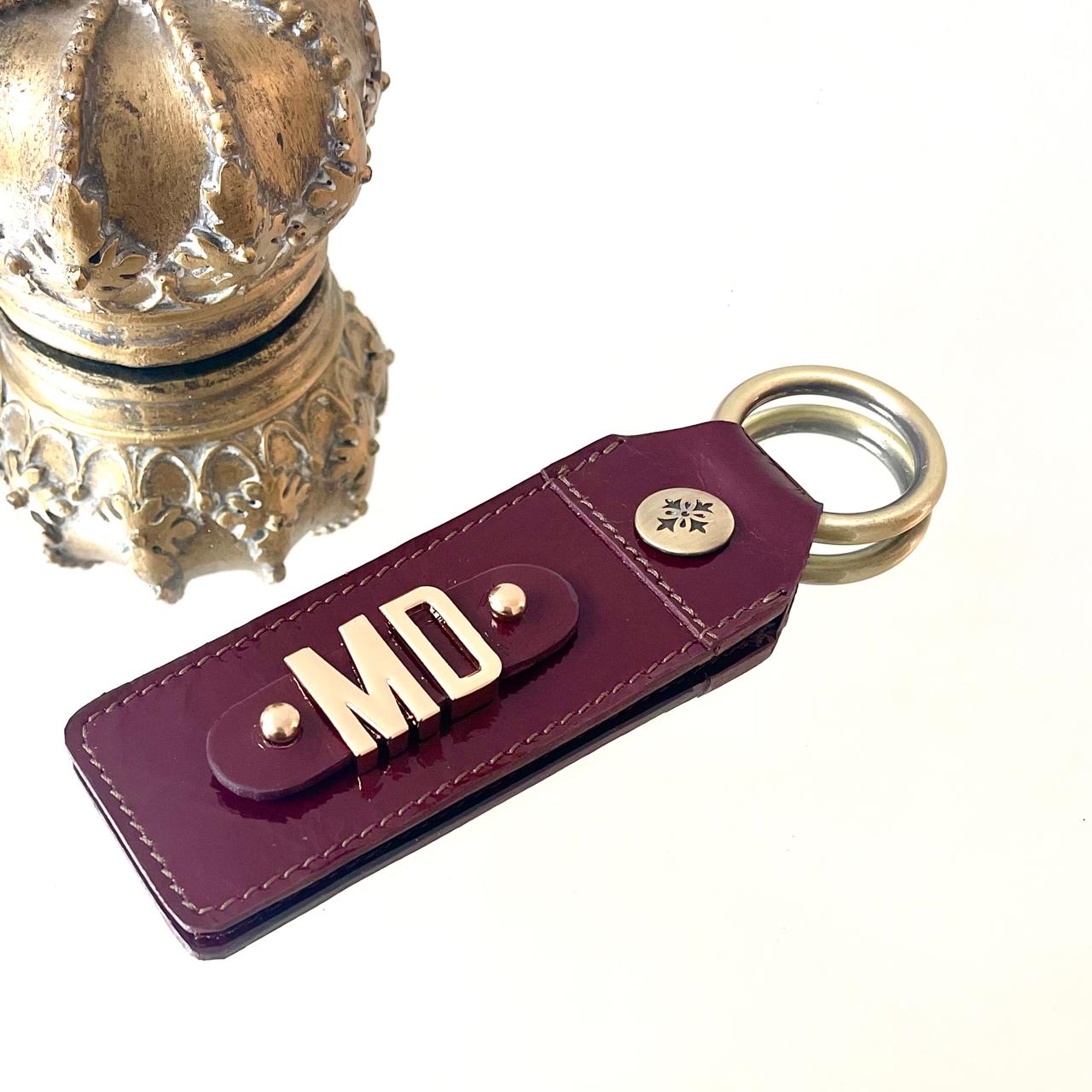 LLAVERO CON LETRAS METALICAS FIN