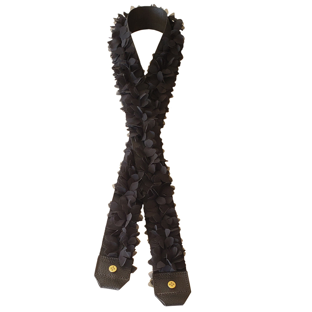 Strap Flores Negras