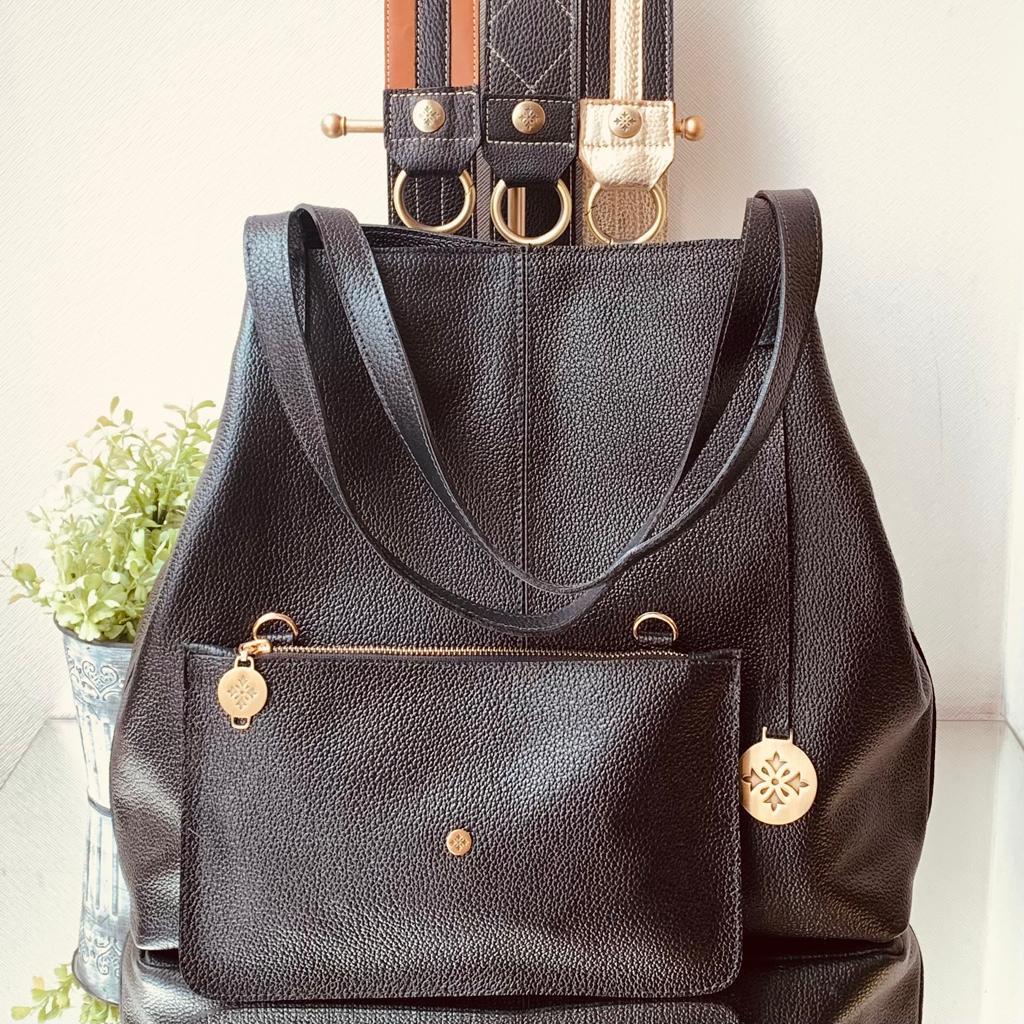 Maxx Cartera Tote Negra
