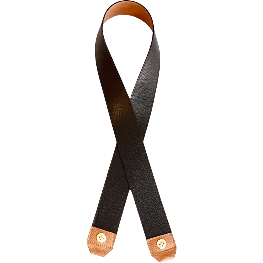 Strap Duo Simple Negro Toffee